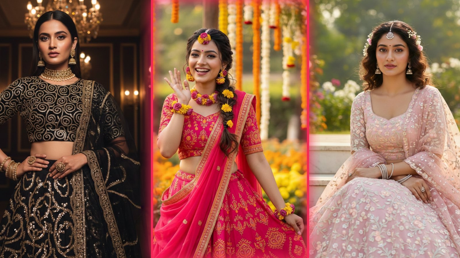 8 Ultra-Realistic Gemini AI Prompts for Lehenga Portraits