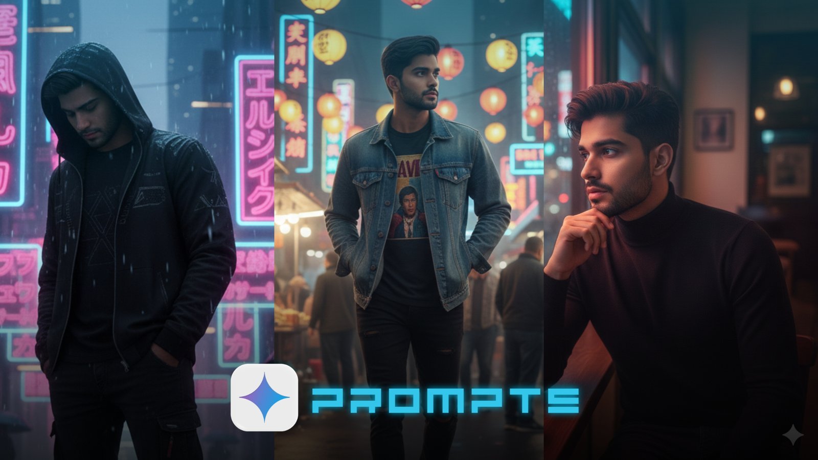 10 Neo-Tokyo Street Style Boy Gemini Prompts (Copy/Paste)