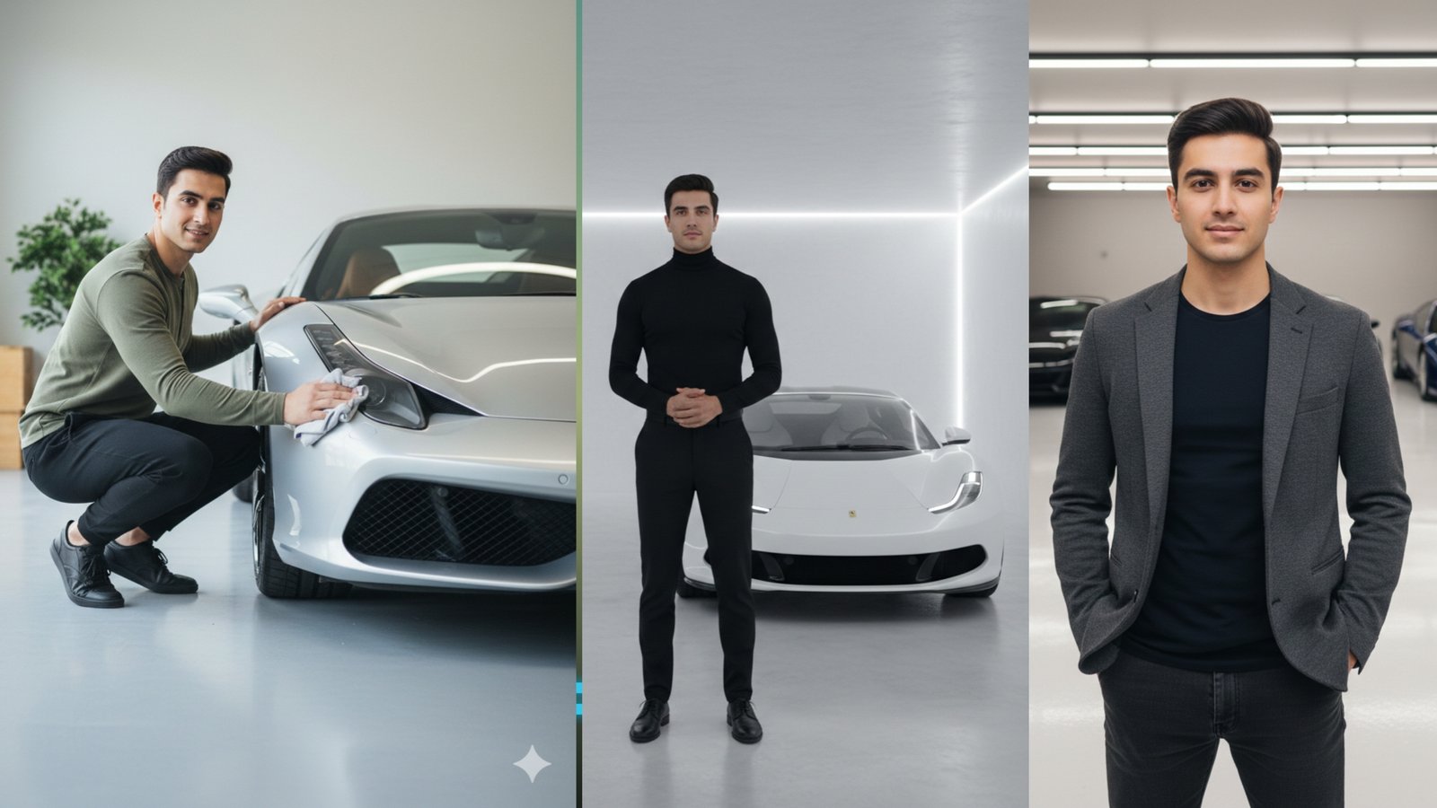 10 Billionaire Garage Gemini Prompts for Men (8K UHD)
