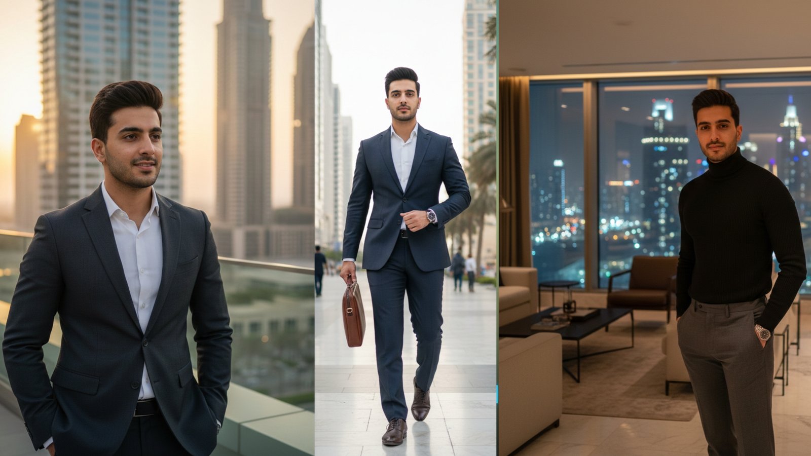 10 Dubai Rich Lifestyle Men Gemini AI Prompts (4K)