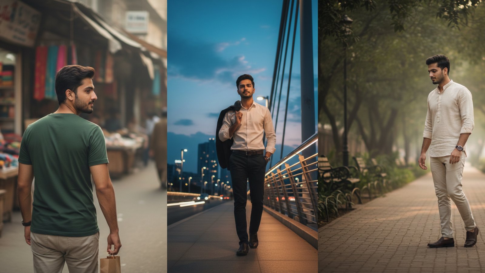 10 Candid Walk Gemini Photo Prompts for Men (4K HD)